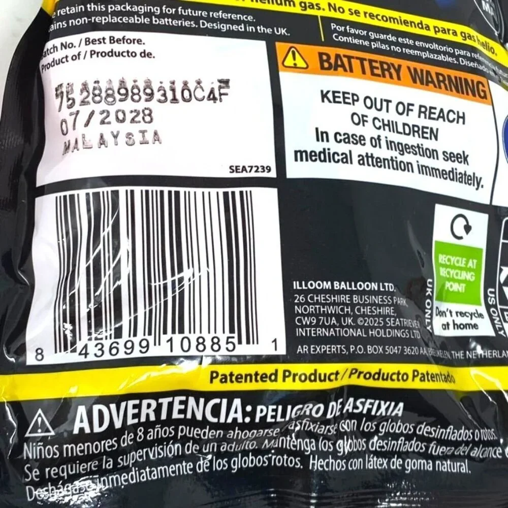 iLLoom choking hazard
